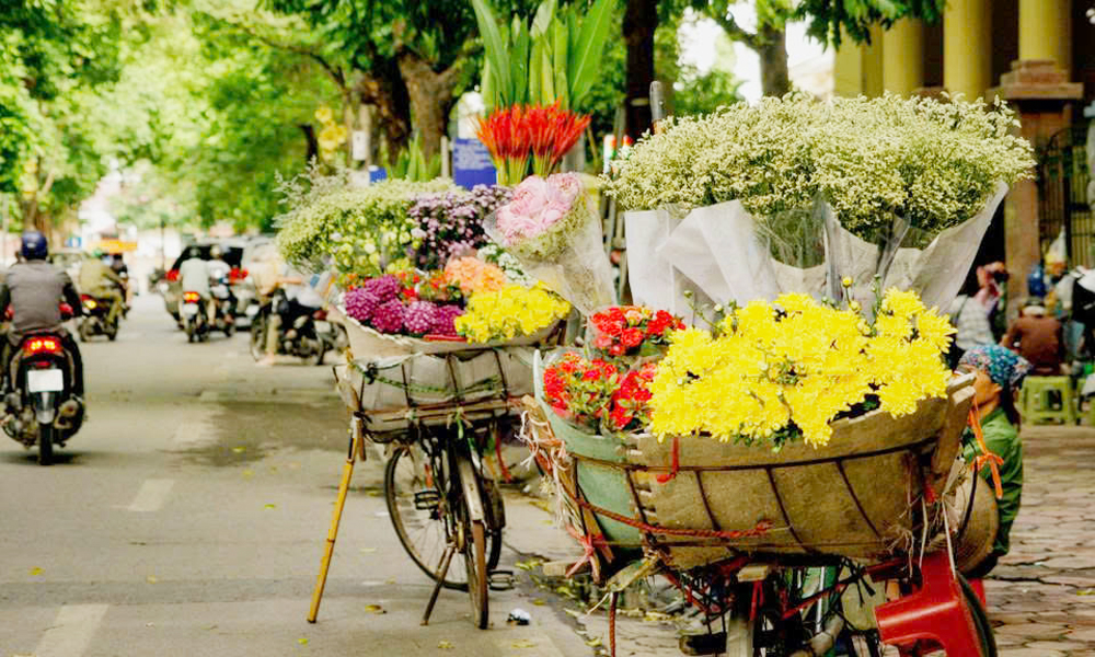 Thời gian trôi trên phố